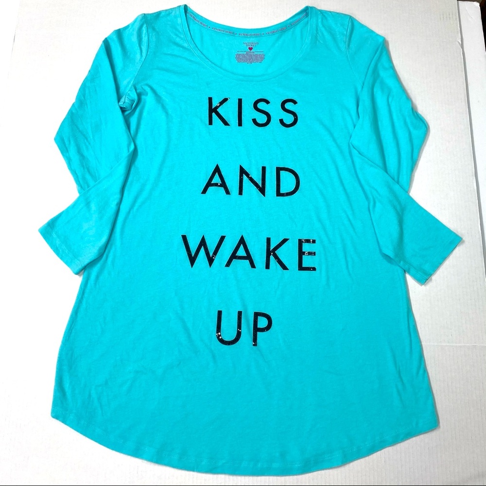 Victoria’s Secret Long Sleeve Pajama Shirt Sz XL